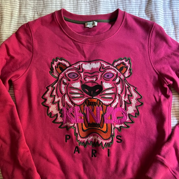 Kenzo Tops - KENZO Embroidered Swearshirt